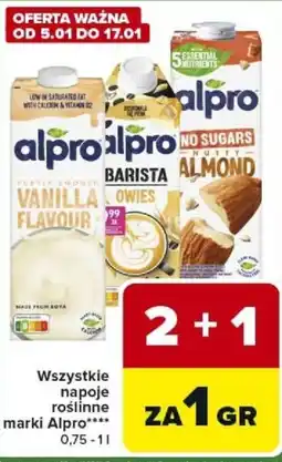 Carrefour Express Wszystkie napoje roślinne marki Alpro oferta