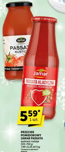 Groszek Przecier pomidorowy Jamar Passata oferta