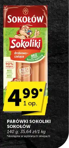 Groszek Sokołów Parówki Sokoliki oferta