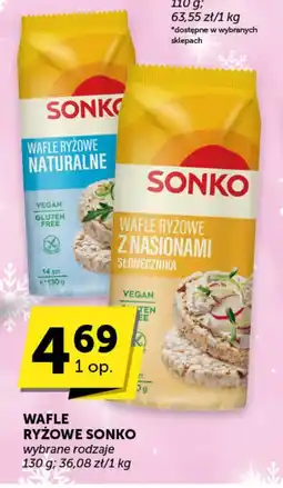 Groszek Sonko wafle ryżowe oferta
