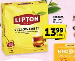 Groszek Herbata Lipton Yellow Label oferta