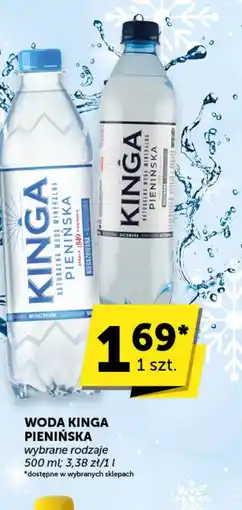 Groszek Woda Kinga Pienińska oferta