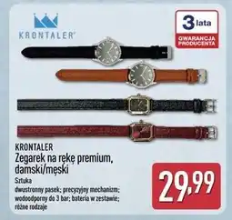 ALDI Zegarek na rękę premium, damski/męski KRONTALER oferta