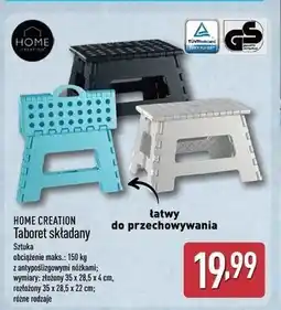 ALDI HOME CREATION Taboret składany oferta