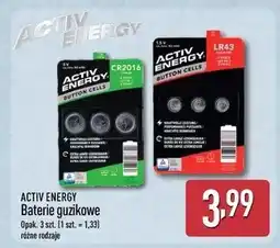 ALDI ACTIV ENERGY Baterie guzikowe oferta