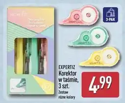 ALDI EXPERTIZ Korektor w taśmie, 3 szt oferta