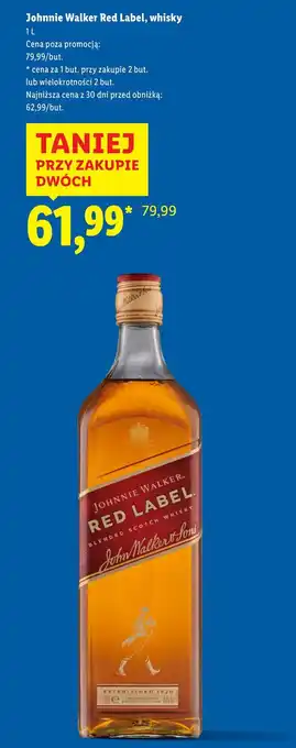 Johnnie Walker Red Label, whisky (1 l)