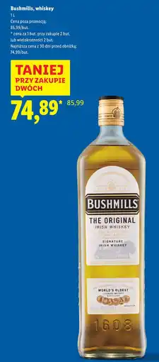 Lidl Bushmills, whiskey oferta