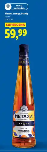 Lidl Metaxa orange, brandy oferta