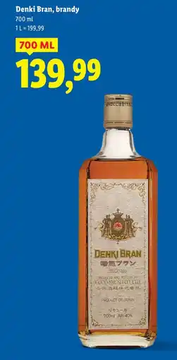 Lidl Denki Bran, brandy oferta