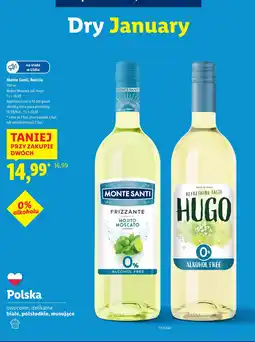 Lidl Monte Santi Frizzante Mojito Moscato 0% oferta