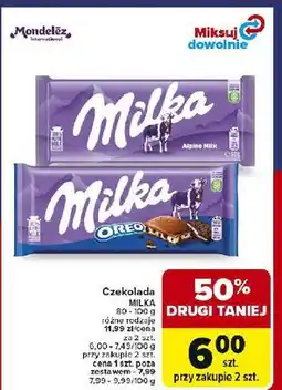 Carrefour Czekolada Milka Oreo oferta