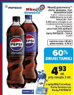 Carrefour Napój Mountain Dew oferta