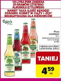 Carrefour Piwo light Somersby Pink Grapefruit oferta
