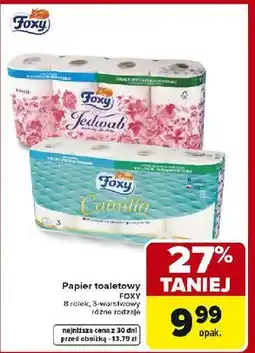 Carrefour Papier toaletowy Foxy Camilla oferta