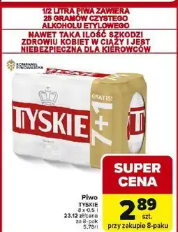 Carrefour Piwo Tyskie Gronie oferta