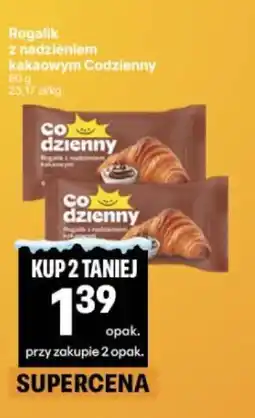 Delikatesy Centrum Rogalik z nadzieniem kakaowym Codzienny oferta