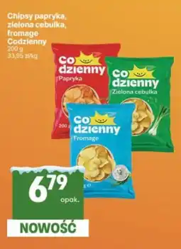 Delikatesy Centrum Chipsy papryka, zielona cebulka, fromage Codzienny oferta