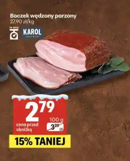 Delikatesy Centrum Boczek wędzony parzony oferta