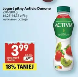 Delikatesy Centrum Jogurt pitny Activia Danone oferta