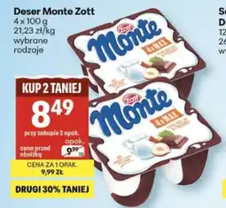 Delikatesy Centrum Deser Monte Zott oferta