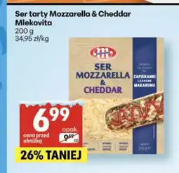 Delikatesy Centrum Ser tarty Mozzarella & Cheddar Mlekovita oferta