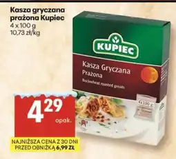 Delikatesy Centrum Kasza gryczana prażona Kupiec oferta