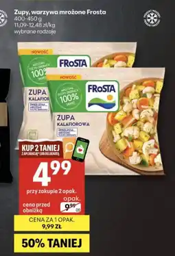 Delikatesy Centrum Zupy, warzywa mrożone Frosta oferta