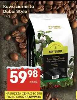 Delikatesy Centrum Dubai Style kawa ziarnista oferta