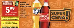 Delikatesy Centrum Napój Cola-Cola, Fanta, Sprite oferta