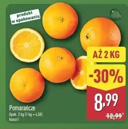 ALDI Pomarańcze oferta