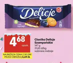 Delikatesy Centrum Ciastka Delicje Szampańskie oferta