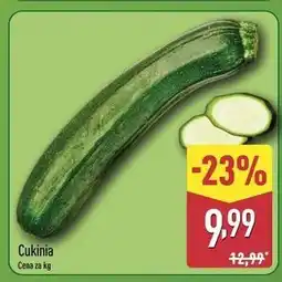 ALDI Cukinia zielona oferta