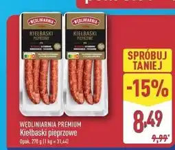 ALDI Kiełbaski pieprzowe Wędliniarnia Premium oferta