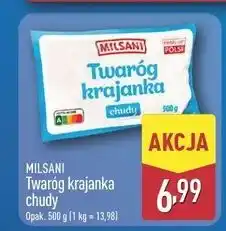 ALDI Twaróg chudy Milsani oferta
