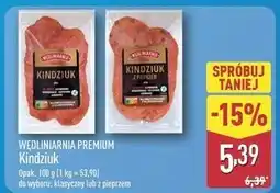 ALDI Kindziuk z pieprzem Wędliniarnia Premium oferta