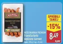 ALDI Frankfurterki surowe Wędliniarnia Premium oferta