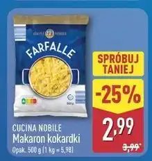 ALDI Makaron kokardki Cucina Nobile oferta