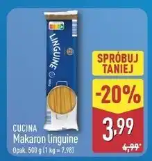 ALDI Makaron linguine Cucina Nobile oferta