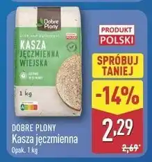 ALDI Kasza jęczmienna wiejska Dobre Plony oferta