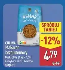 ALDI Makaron penne bezglutenowy Cucina oferta