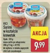 ALDI Surimi w oleju o smaku czosnkowym Vici oferta