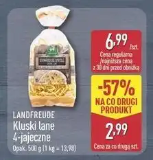 ALDI Makaron kluski lane Landfreude oferta
