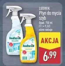 ALDI Płyn do szyb i glazury z alkoholem lemon Ludwik oferta