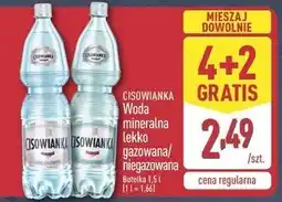 ALDI Woda niegazowana Cisowianka oferta