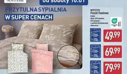 ALDI Pościel flanelowa 200 x 220 cm + 2x 70 80 Novitesse oferta