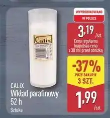 ALDI Wkład parafinowy do znicza 52 h Calix oferta