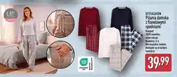 ALDI Piżama damska flanelowa s-xl Up2Fashion oferta