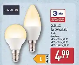 ALDI Żarówka e27 88w Casalux oferta