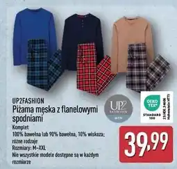 ALDI Piżama flanelowa męska m-xxl Up2Fashion oferta